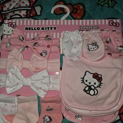Hello Kitty Valentines Baby Set