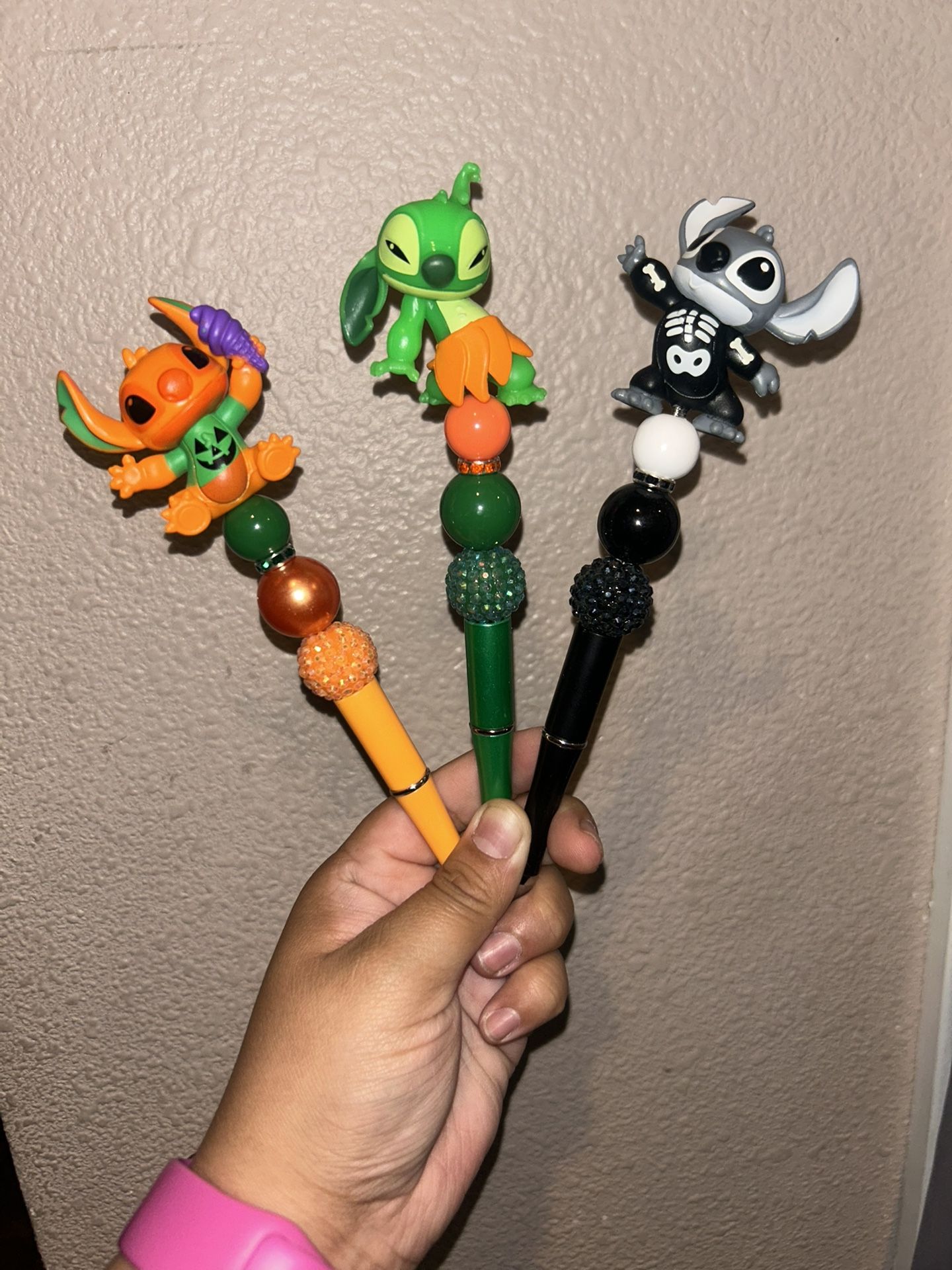 Stitch Disney Beaded Halloween Pens 