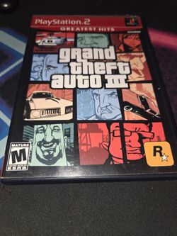 Grand Theft Auto III PS2 Greatest Hits