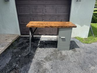 Custom Maple Wood Desk