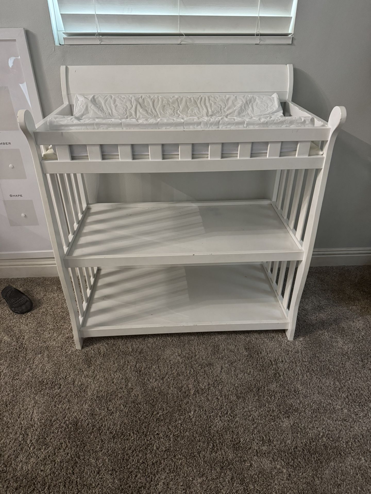 Changing Table With Pad