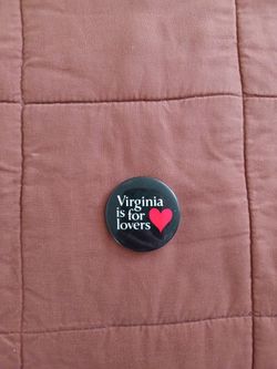 VA Is For Lovers Pin/Button 