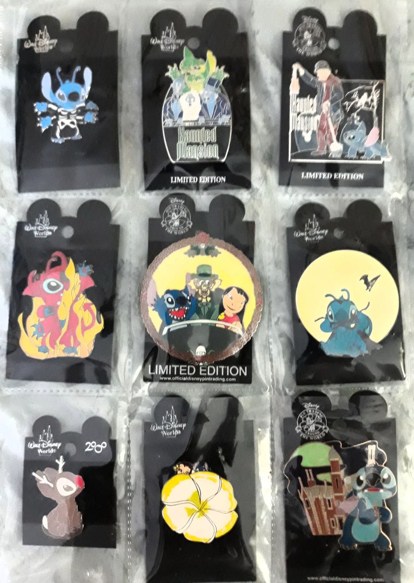 Disney Stitch Fantasy pins ( $40 each 35 for 2 small ones) OBO