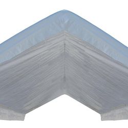 Canopy Roof Cover Valance Canopy Replacement Top (White) (20'x30') for 18' x 30' Pole Frames