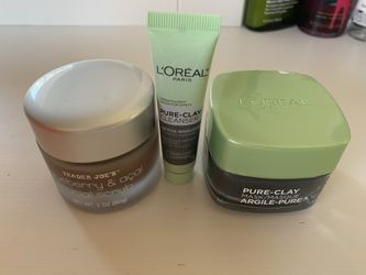 Facial mask + face cleanser