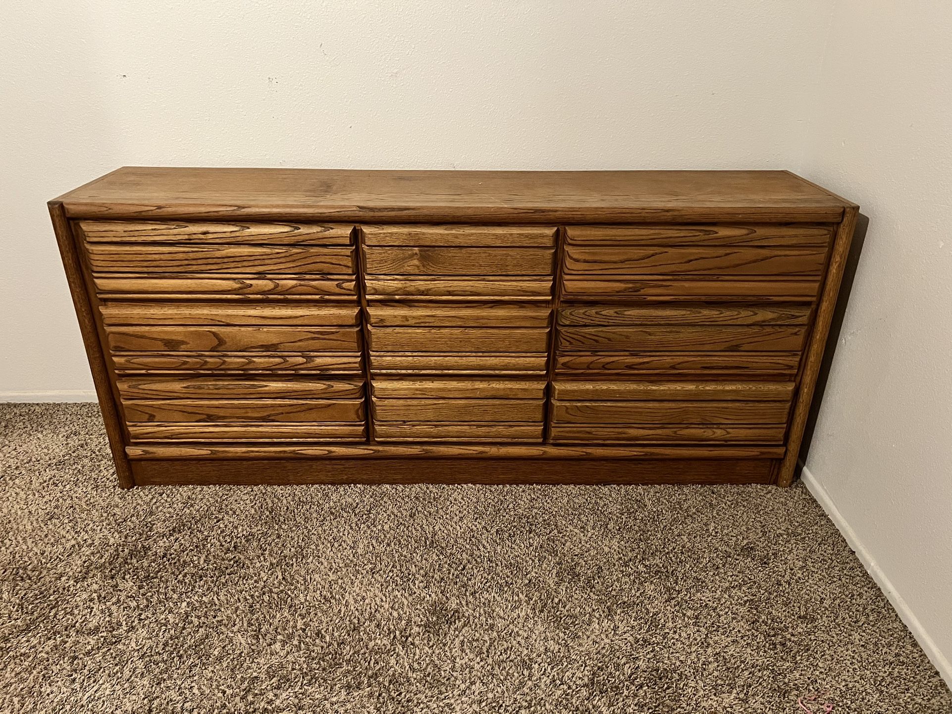 6 Foot Oak Dresser
