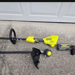 40V 15in Expand It Cordless Battery Attachment Capable String Trimmer 