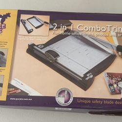 2 in 1 Combo Paper Trimmer
