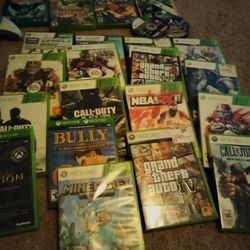 Xbox 360 Console Games And Controller