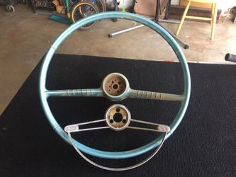 CORVAIR STEERING WHEEL W/HORN RING