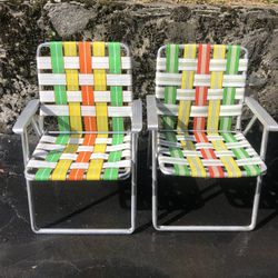Very Good Condition Two Folding Chairs 