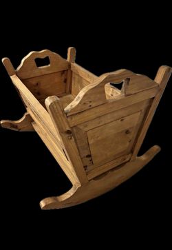 Wooden cradle