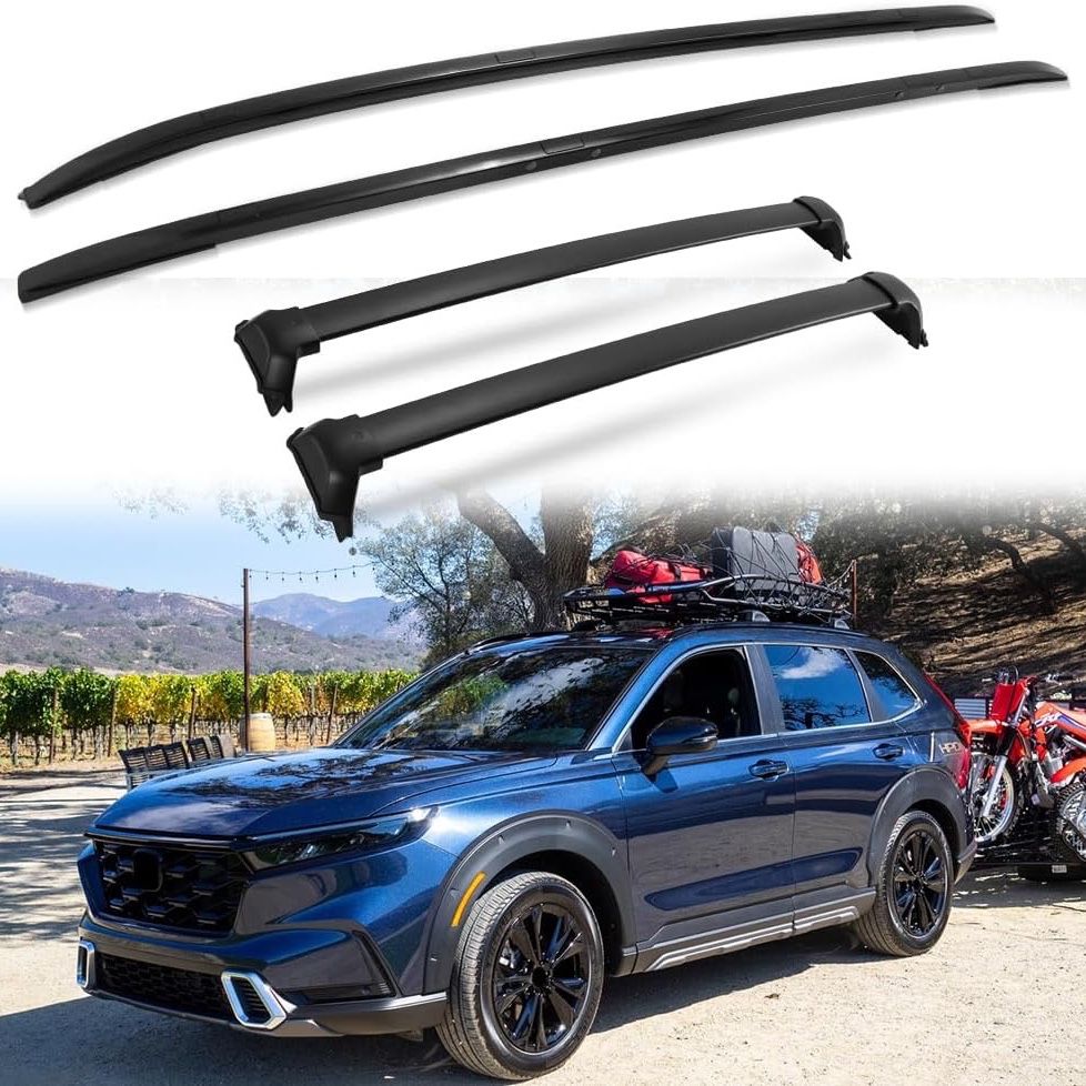 Roof Rack Side Rails Fit for Honda CRV CR-V 2023 2024,Heavy Duty Aluminum Cargo Carrier Luggage Roof Rails Accessories