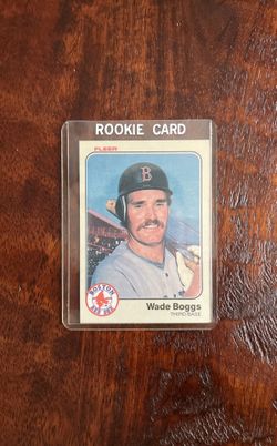 Wade Boggs Rookie Card