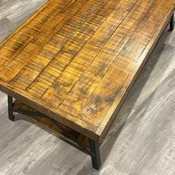 Wood Coffee Table 4ft By 2ft 