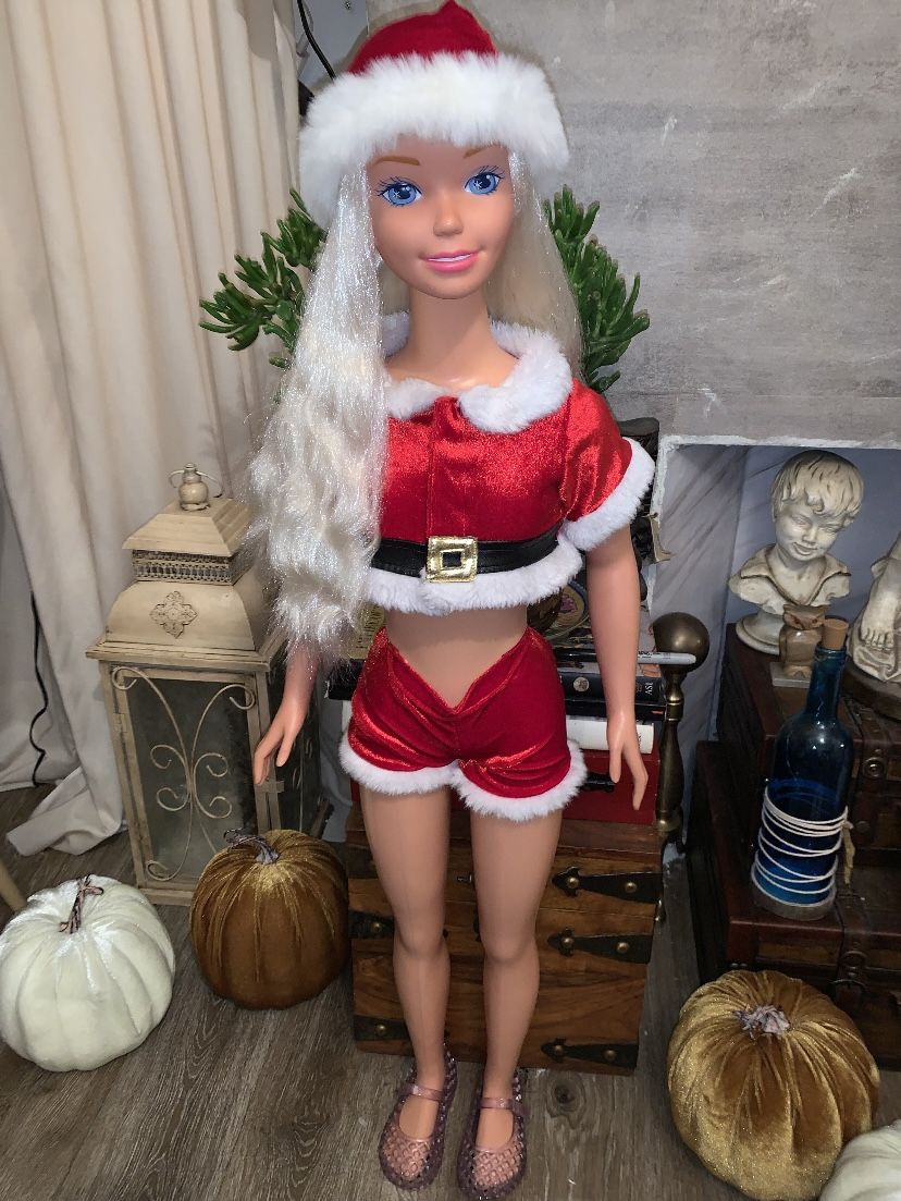 My Size Barbie Doll 3 Feet Tall With 2 Outfits