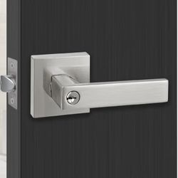 Satin Nickel Door Levers And Locks