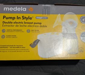 Madela breast pump and breast milk storage solution