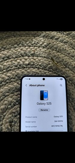 Samsung Galaxy S 25