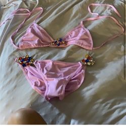 Ami Two Piece Bikini Swimsuit 