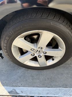 Set of 4 tires and rims for 2008 Honda Civic