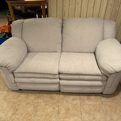 Reclining Couch and Loveseat 