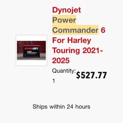 Dynojet Powder Commander 6 Harley Touring From 2021/25