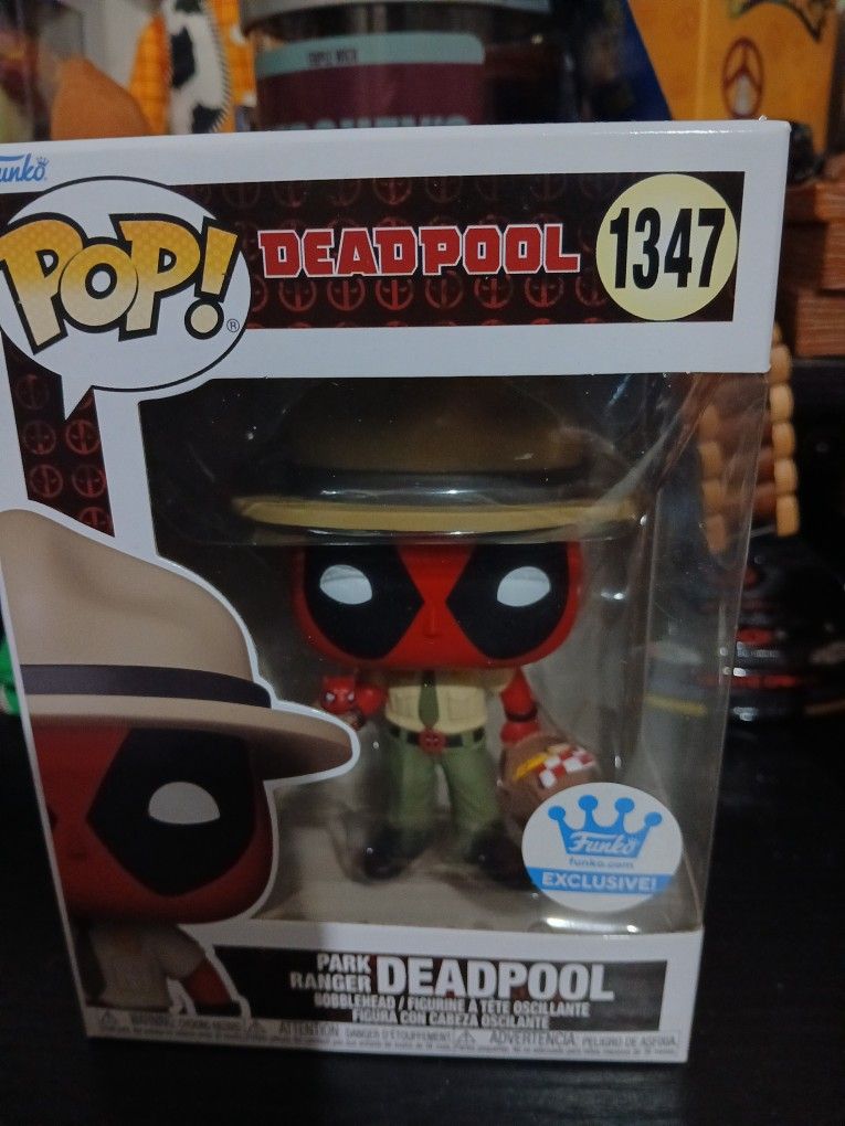 Brand New Deadpool Park Ranger #1347 Funko Pop FUNKO EXCLUSIVE