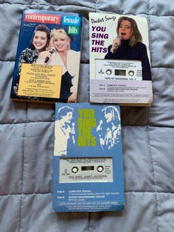💰 BEST OFFER WILL BE ACCEPTED KARAOKE 🎤 CASSETTE TAPES