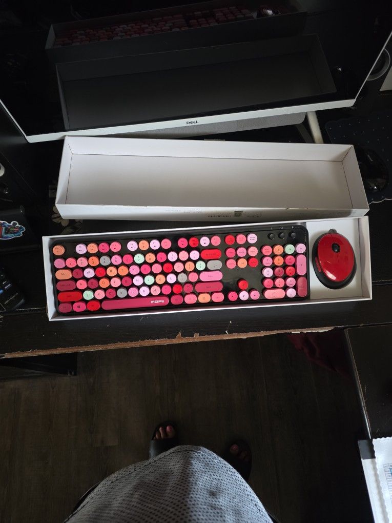 Colored Keyboard For Computer