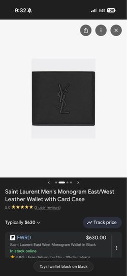 Ysl Saint Laurent wallet