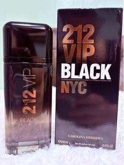 Carolina Herrera 212 VIP Black Perfume 6.8oz 200ml