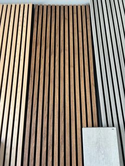 Slat Acoustic wall panels