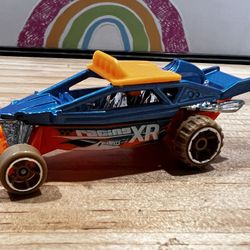 HOTWHEELS 2011 - DIECAST DUNE IT UP  RACER - ORANGE & BLUE