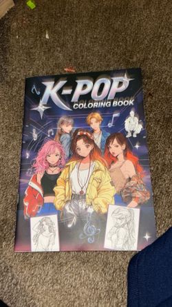 K-pop coloring book
