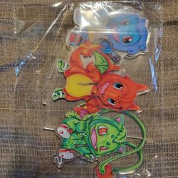 Pokemon Standee (Charmander,  Squirtle, Bulbasaur)