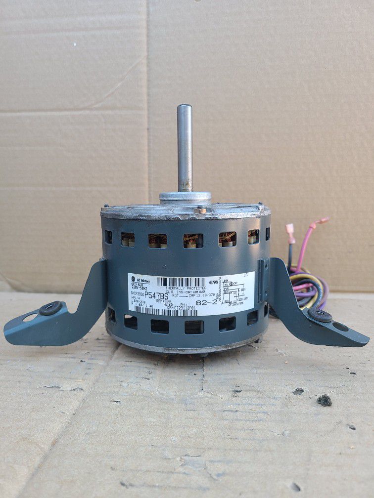 1/4 HP 208-230V 1075RPM AC UNIT BLOWER MOTOR.I HAVE ANY SIZE ON CAPACITORS CONDENSER AND BLOWER MOTORS.