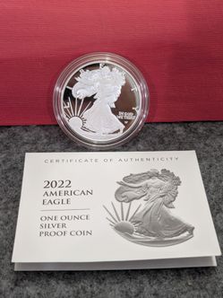2022-W Proof $1 American Silver Eagle