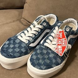 Old Skool Platform Vans Size 8 NWT