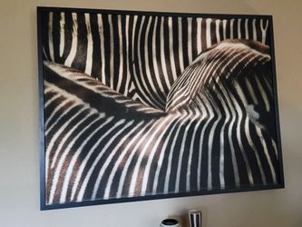 Large Framed Photograph on Archival Canvas