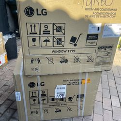 LG 18,000 BTU 208/230V Window Air Conditioner Cools 1,000 Sq. Ft. with Remote, Dehumidifier and in White400 Each 