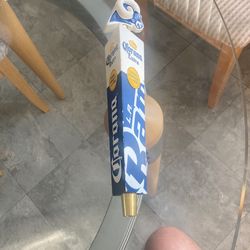 Rams Corona Tap Handle