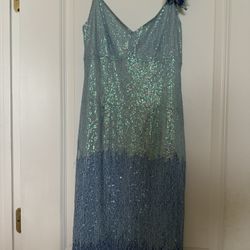 Sequins Karen Miller Dress With Purse