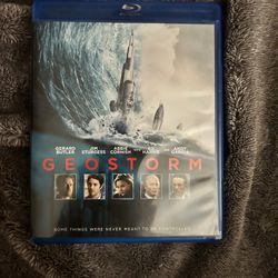 Geostorm Blu-Ray 