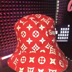 Supreme X LVuitton Bucket Hat Collab