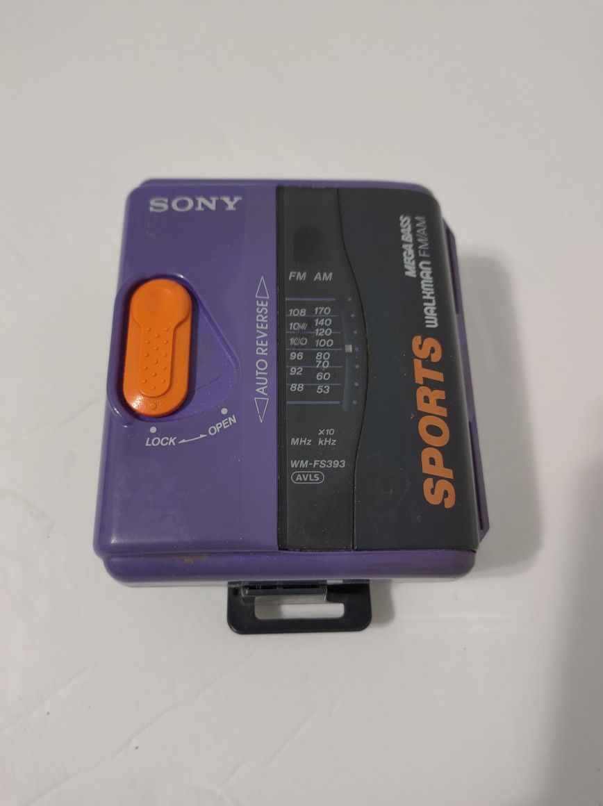 Sony Sports Walkman portable Cassette Player