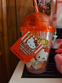 New Hello Kitty Tumbler With Candy ❤️$9