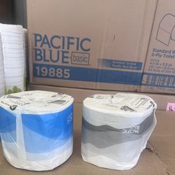 Toilet Paper  for sale!!! 80 rolls of 550 sheets per box of  Pacific Blue 2 ply toilet paper $70