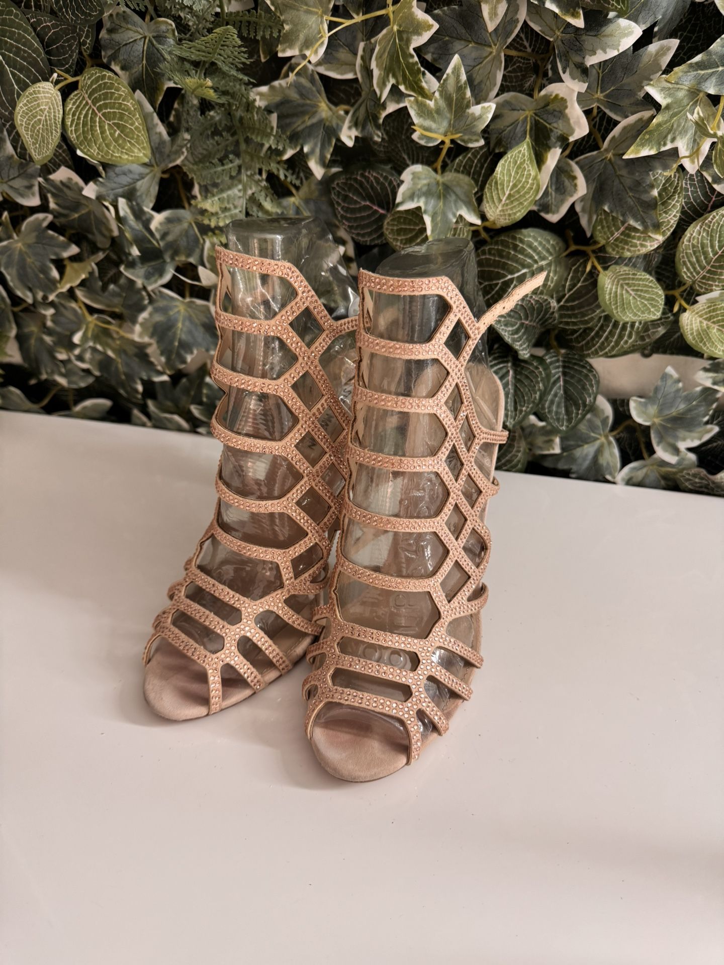 Nude Steve Madden Heels 7.5
