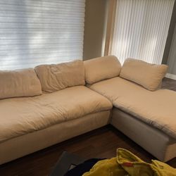 Feather filled L Shaped sofa CLOUD COUCH